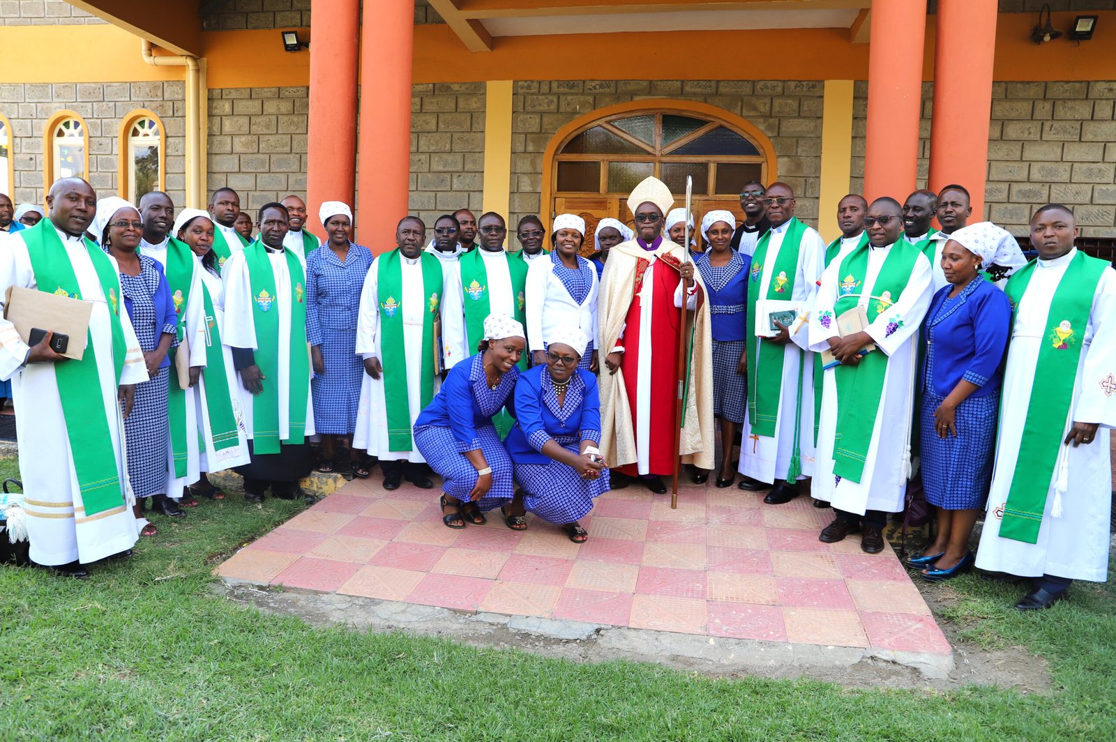 All Saints Naivasha church leaders and Mothers' Union members
