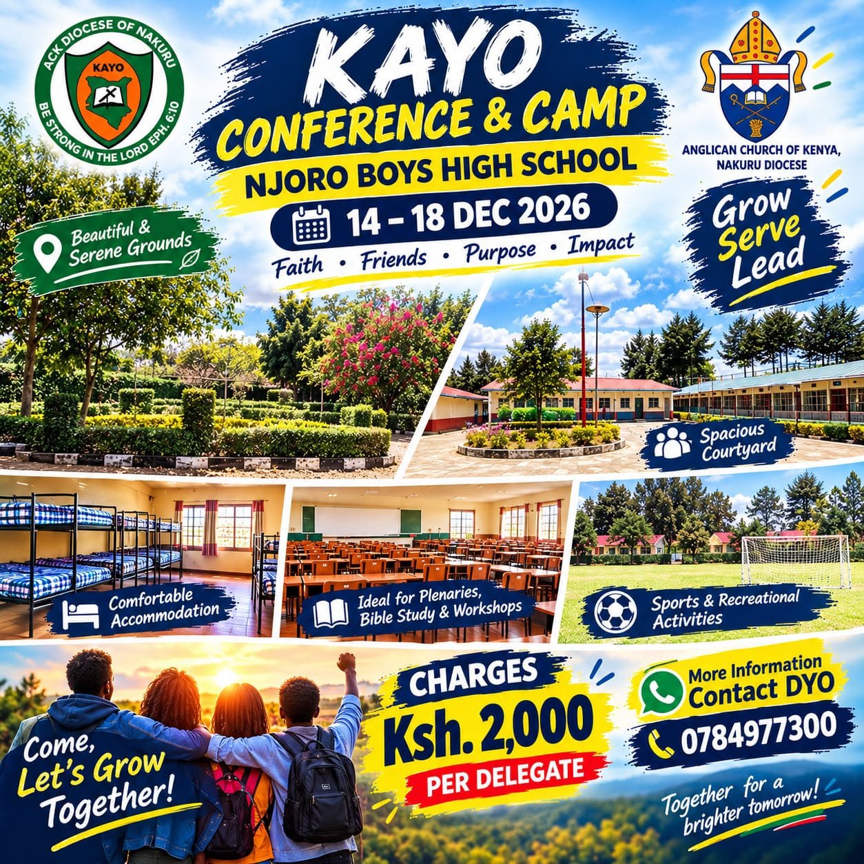 KAYO Conference and Camp 2026 at Njoro Boys High School