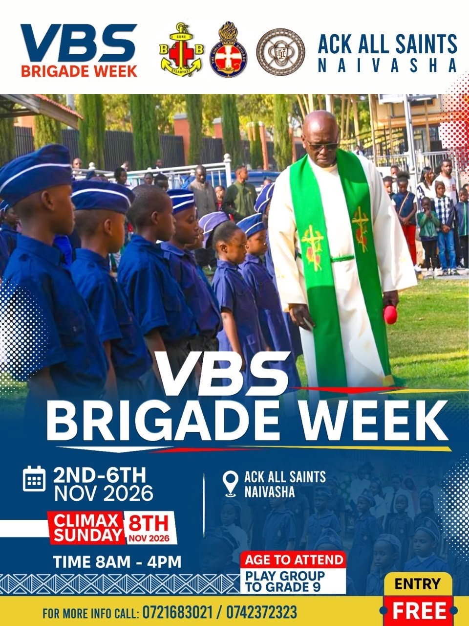 VBS Brigade Week 2026 at ACK All Saints Naivasha